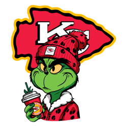 Grinch Kansas City Chiefs S1VG Digital Download