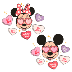 Minnie And Mickey Self Love Take Care SVG