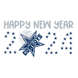 Happy New Year 2024 Dallas Cowboys SVG Download Untitled