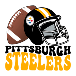 Pittsburgh Steelers Helmet Football SVG Digital Download Untitled