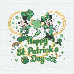 Disney Happy St Patricks Day SVG