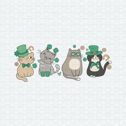 Funny Cats St Patricks Day SVG
