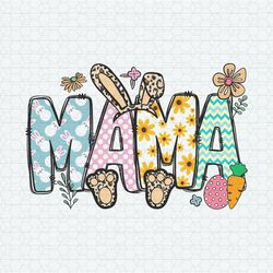 Retro Mama Easter Day PNG
