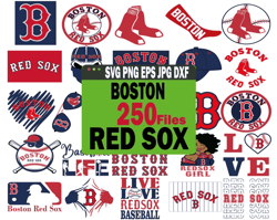 Red Sox Boston SVG Bundle, Red Sox Boston Lovers