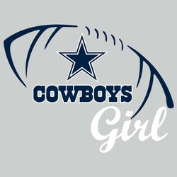 Cowboys Girl SVG, Dallas Cowboys Football Team SVG, Dallas Cowboys Logo SVG
