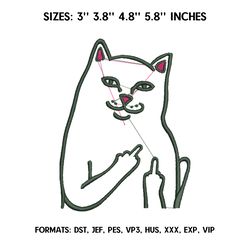 RIPNDIP Embroidery Design File, Brand Embroidery Design, Machine embroidery pattern.