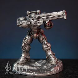 Terran Marine from StarCraft metal miniature figure