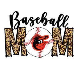 Baltimore Orioles Baseball Mom SVG