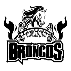 Broncos Football SVG Cricut Digital Download