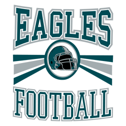 Retro Eagles Football Helmet SVG Digital Download Untitled