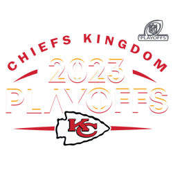 Chiefs Kingdom 2023 Nfl Playoffs SVG