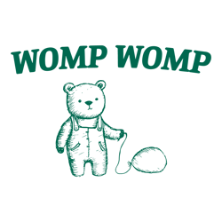 Retro Womp Womp Bear Meme S1VG