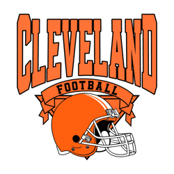 Cleveland Football Helmet Nfl Team SVG
