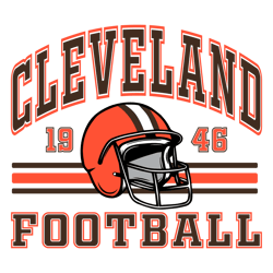 Cleveland 1946 Football SVG Digital Download Untitled