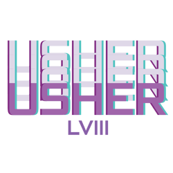 Usher Super Bowl Lviii Halftime Show SVG