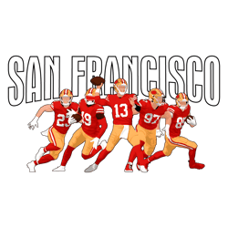 San Francisco 49ers Football Players PNG