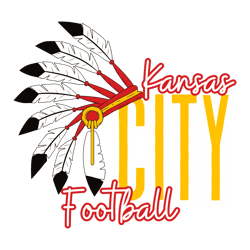 Retro Nfl Kansas City Football SVG