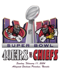 Chiefs Vs 49ers Super Bowl Lviii PNG