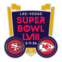 49ers Vs Chiefs Super Bowl Lviii Las Vegas SVG