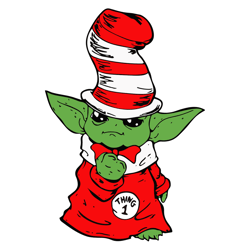 Baby Yoda Thing Dr Seuss Quotes SVG