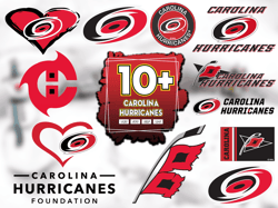 10 Files Carolina Hurricanes Svg Bundle, Carolina Hurricanes Logo Svg