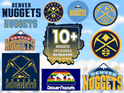 10 Files Denver Nuggets Svg Bundle, Denver Nuggets NBA Lovers