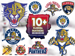 10 Files Florida Panthers Svg Bundle, Florida Panthers NHL Logo Svg