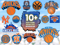 10 Files New York Knicks Svg Bundle, New York Knicks Logo