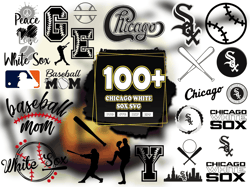 100 Files Chicago White Sox Svg Bundle, Sport Svg, MLB Team Svg, MLB Svg
