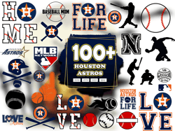 100 Files Houston Astros Bundle, Sport Lovers Svg, Houston Astros Fans Svg