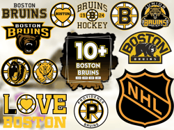 13 Files Boston Bruins Svg Bundle, Boston Bruins NHL Logo Svg