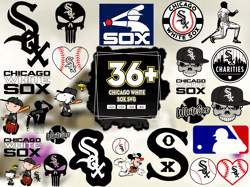 36 Files Chicago White Sox Svg Bundle