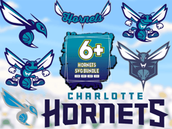 6 Files Charlotte Hornets Svg Bundle, Love Charlotte Hornets Svg