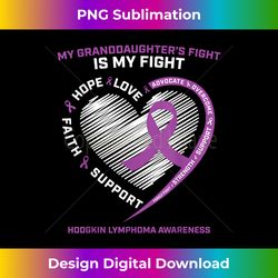 Cancer s Granddaughter Hodgkins Lymphoma Awareness - Urban Sublimation PNG Design - Rapidly Innovate Your Artistic Vision