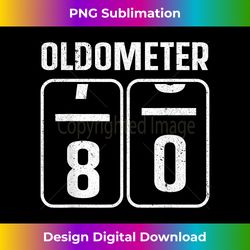 Cool 80th Birthday Art 80th Birthday Gag Joke - Urban Sublimation PNG Design - Lively and Captivating Visuals