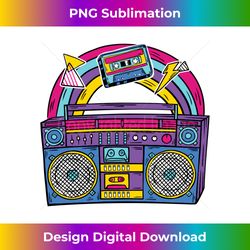 Cassette Tape 80s Music Lover Retro Vintage Boombox Mixtape - Sublimation-Optimized PNG File - Craft with Boldness and Assurance