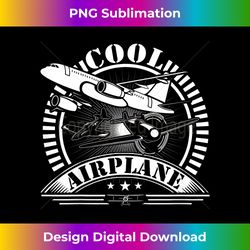 Cool Airplane For Boys Girls Youth Children - Vibrant Sublimation Digital Download - Pioneer New Aesthetic Frontiers