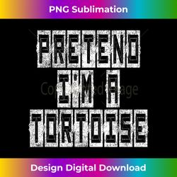 Easy Turtle Costume - Pretend I'm A Tortoise - Chic Sublimation Digital Download - Access the Spectrum of Sublimation Artistry