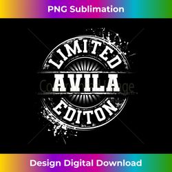 AVILA Funny Surname Family Tree Birthday Reunion Gift Idea - Chic Sublimation Digital Download - Enhance Your Art with a Dash of Spice