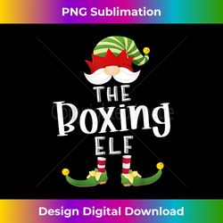 Boxing Elf Group Christmas Funny Pajama Party - Bespoke Sublimation Digital File - Chic, Bold, and Uncompromising