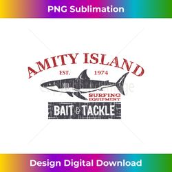 Amity Island Bait and Tackle Retro Fishing - Bespoke Sublimation Digital File - Craft with Boldness and Assurance