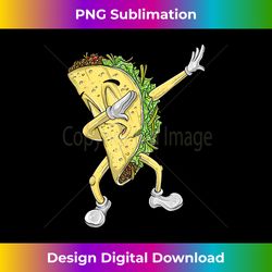 Dabbing Taco Shirt, Funny Taco Shirt - Artisanal Sublimation PNG File - Animate Your Creative Concepts