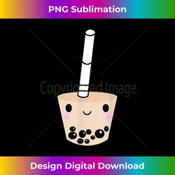Cute Kawaii Bubble Tea Tshirt Boba Milk Tea Lover Gift Idea - Chic Sublimation Digital Download - Animate Your Creative Concepts