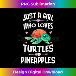 Turtles And Pineapples Cute Girls - Bohemian Sublimation Digital Download - Reimagine Your Sublimation Pieces