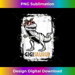 Gigisaurus Rex Grandma Dinosaur Rex Gigi Saurus - Sublimation-Optimized PNG File - Animate Your Creative Concepts