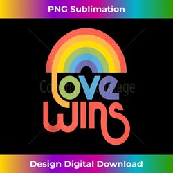 Love Wins - Sublimation-Optimized PNG File - Rapidly Innovate Your Artistic Vision