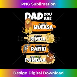Disney The Lion King Dad You Are Word Stack Funny - Minimalist Sublimation Digital File - Chic, Bold, and Uncompromising