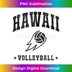 hawaii volleyball vintage gameday retro volleyball lover - innovative png sublimation design - reimagine your sublimation pieces