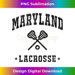 Maryland Lacrosse Vintage Gameday Retro Lacrosse Lover - Vibrant Sublimation Digital Download - Lively and Captivating Visuals