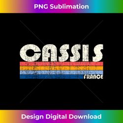 Retro Vintage 70s 80s Style Cassis, France - Bohemian Sublimation Digital Download - Customize with Flair